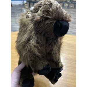 Buffalo Plush Bison Stuffed Animal Wild Republic Brown K&M International NWT‎